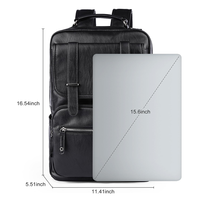 Sac à dos professionnel pour homme, résistant à l'eau, avec logo personnalisé, grande capacité, pour ordinateur portable 15 pouces, idéal pour les trajets quotidiens