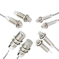 LUOSHIDA M8 M12 M18 M30 Capteurs de proximité capacitifs Boîtier métallique 10-30VDC NPN PNP NO NC IP67