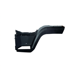 Nouveau COS.PEL. Protège-poussière de marchepied gauche (noir) en matériau SMC, 21 cm, modèle 207.02001 pour remplacement - Product Image 1