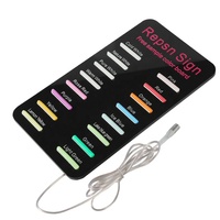 Enseigne Repsn enseigne lumineuse LED séparée de dernière génération tubes néon en silicone fendu blanc 8mm Style régulier