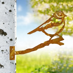 Oveja, Burro, Ladrillo, Planta, Mapache, Jardín, Adornos de borde originales, Pingüino, Conejo, Pájaros, Enano, Cabra, Halloween, Artesanías de metal - Product Image 3