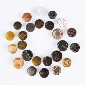 Botón de Metal para Vaqueros, diseño personalizado, <span class=keywords><strong>precio</strong></span> más barato, 15mm, 17mm, 20mm - Product Image 3