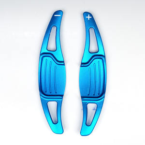 ใช้ได้กับพวงมาลัย New Edge Taurus Lincoln อะไหล่ตกแต่งภายใน  แป้นเปลี่ยนเกียร์  อะลูมิเนียมอัลลอย 3 ก้าน - Product Image 4