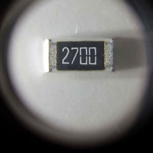 Whole -Sale RR3216 1206L2700FT 1206 3216 Resistors Chip Resistors SMD Resistors 270ohm 1% 1/4W Thick Film Resistor - Product Image 1