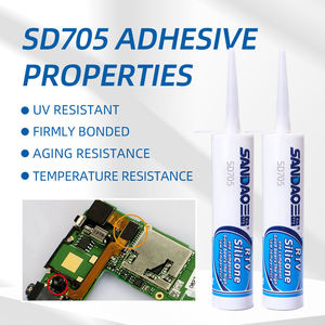 RTV Silicone Sealant SD705 One Component White Adhesive for Construction and Electronics - Product Image 6