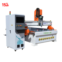 Machine de gravure CNC ATC à prix avantageux avec broche ATC 9 kW pour meubles en bois, réduction de 21 %
