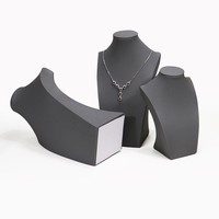 Mini collier vert en cuir Pu, Style Simple, mignon, pendentif, bijoux, buste, présentoir, accessoires modernes
