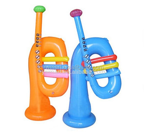 <span class=keywords><strong>Trompeta</strong></span> inflable para niños, instrumento musical inflable, juguete - Product Image 6