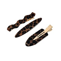 Élégantes pinces à cheveux en plastique imprimé léopard pour femmes, barrettes durables pour coiffure, idéales pour anniversaires, remises de diplômes, fêtes, décoration ou cadeaux