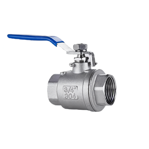 Vanne à bille hydraulique en acier inoxydable 3/4 pouce 304, deux pièces, filetage femelle pour système hydraulique - Product Image 1