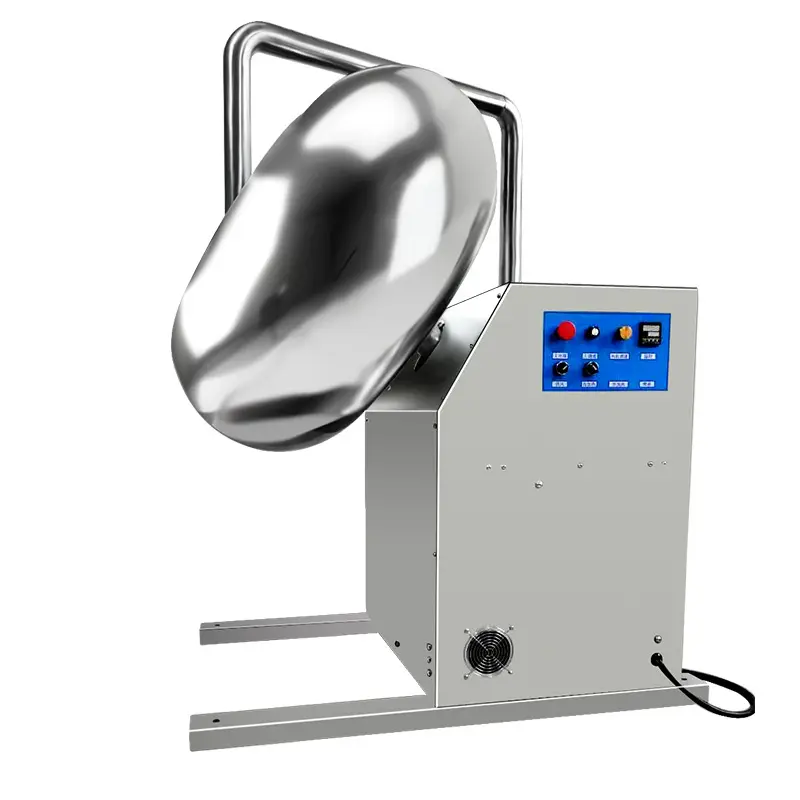 Stainless Steel Candy Pill Polishing Coating Chocolate Coating Chocolate Polishing Machine