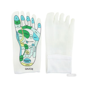 ZJFY- M0048 Chaussettes de massage des pieds de réflexologie Chaussettes d'acupression - Product Image 3