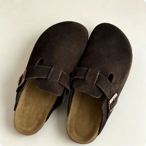 <span class=keywords><strong>Sabots</strong></span> et sandales unisexes en cuir et liège BKs, best-sellers 2026 pour hommes et femmes - Product Image 1