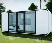 M Custom Maison Conteneur Modulaire Préfabriquée en Acier, Cabine Apple, Pod de Bureau, Hôtel, Micro-capsule Pliante, Installation Rapide, Espace de Vie