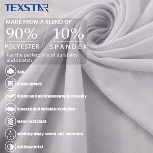 Tela de Malla Jacquard Deportiva de Poliéster Reciclado y Spandex de Secado Rápido para Camisetas de Fútbol y Camisetas de Verano - Product Image 2