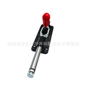 GH-36080 Push Pull <b>Clamp</b> 175mm Total Length 80mm Stroke Steel F Type Metric Painted Non Adjustable - Product Image 5