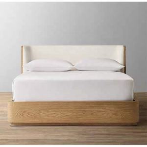 <span class=keywords><strong>Lit</strong></span> en bois massif moderne pour garçons et filles, style rétro, lattes de <span class=keywords><strong>lit</strong></span>, chambre à coucher moderne et appartements hôteliers - Product Image 1