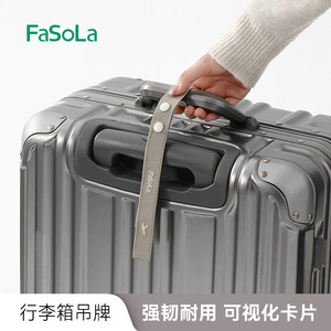 FaSoLa Luggage Tag Creative Anti Loss Travel Identification Tag for Airplane Boarding Check In - Product Image 3