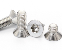 Vis en acier inoxydable personnalisées GB2673 M2M3M4M5M6 Vis à tête fraisée Torx Vis de machine