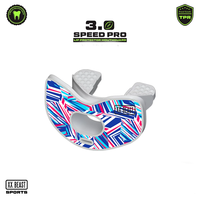 Protège-lèvres XXBEAST 3.0 Ready Fit en TPR respirant, protection des dents, modèle CN, pour football américain