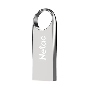 Netac USB Flash sürücü 2.0 8gb scsi flash disk su geçirmez kalem sürücü USB Disk üzerinde anahtar kalem sürücü orijinal fabrika OEM hizmeti