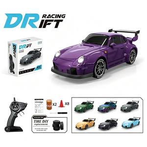 DWI <span class=keywords><strong>RC</strong></span> Juguetes de Control Remoto 2.4G, Coche <span class=keywords><strong>RC</strong></span> Miniatura a Escala Completa, Modelo de Carreras y Derrapes, Escala <span class=keywords><strong>1</strong></span>:<span class=keywords><strong>24</strong></span>, Set de Luces de Conexión, Velocidad, Paquete Mixto de 4 Colores - Product Image 1