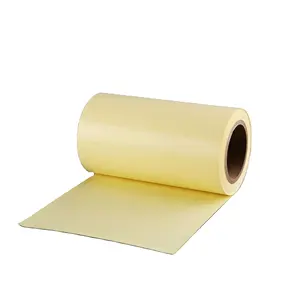 Papel de liberação de silicone transparente glassine biodegradável branco para flexografia Rolo enorme à prova d'água