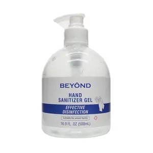 Hot Sale Antibacterial Gel 500ML Hand Sanitizer Gel Alcohol Purell
