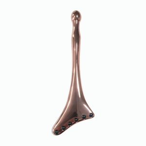 แท่งนวดหน้ากัวซาโลหะผสมสังกะสีสีตามสั่งสำหรับผิวหน้า - Product Image 2