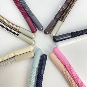 Cordons en polyester tressé durables et écologiques de 10 mm de diamètre avec logo personnalisé pour les cordons de capuche des sweats-shirts, des sacs et des vêtements - Product Image 1