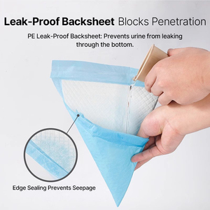 2025 Topseller Modische Verdickte Einweg-Baumwolle Umweltfreundliche Wasserdichte IP67 Haustier-Urinbarriere-<span class=keywords><strong>Pad</strong></span> Hunde- und Katzenwindel für Draußen - Product Image 4
