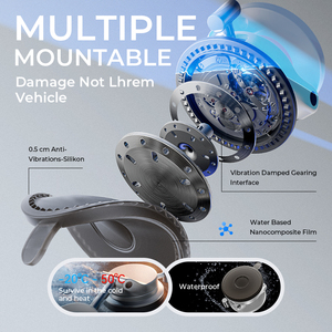 Soporte Magnético para Teléfono LISEN con Fuerte Succión, Soporte Magnético para Coche, Soporte Móvil para Parabrisas, Gimnasio, <span class=keywords><strong>iPhone</strong></span> 17 16 Pro Max S26 - Product Image 5