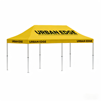 Tente de grande taille de type extensible 3x3 mètres pour événements, expositions et marchés aux puces, marque ZJ