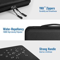 Étui rigide pour tablette pour 12.9 pouces Microsoft Surface protection portefeuille organisateur sac de transport sacs et housses pour ordinateur portable