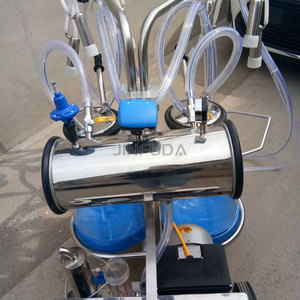 Máquina de Ordeño para Vacas y Cabras, de Doble Cubeta Transparente, <span class=keywords><strong>con</strong></span> Doble Alimentación (<span class=keywords><strong>Gas</strong></span> y Eléctrica), Eficiente para Uso Rural en Granjas Lecheras - Product Image 6