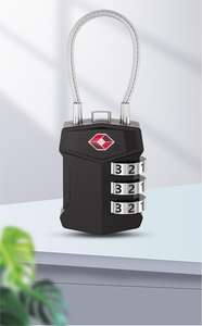 यात्रा सामान के लिए नया <span class=keywords><strong>tsa</strong></span> कस्टम रंगीन कोड लॉक पैडलॉक कैबिनेट लॉकर - Product Image 2