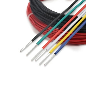 UL1015 stranded tinned copper hook up <b>wire</b> 22AWG 600V 105℃ PVC insulated for <b>control</b> panel <b>wiring</b> 100ft roll - Product Image 5