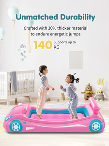 Matelas Gonflable pour Enfants en Forme de Voiture, <span class=keywords><strong>Lit</strong></span> de Voyage pour Tout-Petits, <span class=keywords><strong>Lit</strong></span> Gonflable Robuste, Coussin de Sol Portable, Centre de Jeu, Vente en Gros - Product Image 4