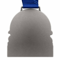 Médailles de course personnalisées en alliage de zinc antique, étanches, moulées sous pression, impression UV, récompense traditionnelle pour la demi-marathon