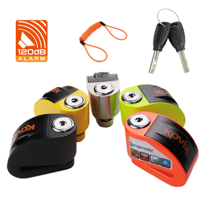 Verrou de sécurité antivol pour roue de moto HANEX HT6, frein à disque portable, en alliage d'acier, étanche, alarme 120 décibels pour - Product Image 3
