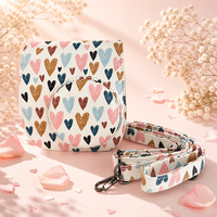 Nouveau design de motif en cuir PU pour appareil photo instantané Fuji Instax Mini12/13, fermeture magnétique, style coloré et romantique