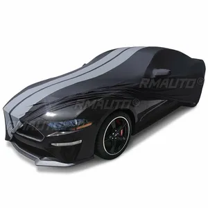 Funda Interior Completa para Chevrolet Corvette C8 2020-2022 Stingray, Satinada, Antipolvo, Anti-UV, Antiarañazos, Elástica, Negra, Gris, Roja - Product Image 2