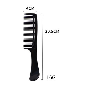 Nhà Máy Bán Hàng Trực Tiếp Nhiều Màu Nhựa Tóc Lược Hộ Gia Đình Chống Tĩnh Điện Tốt Răng Lược Biểu Tượng Tùy Chỉnh Cắt Tóc Cắt Tóc Lược - Product Image 2
