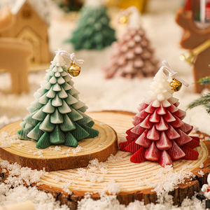 Relaxlines Handmade Eco-Friendly Aromatherapy Scented <b>Candles</b>-Votive & Home Decoration Christmas Tree Soy Wax Novelty <b>Candles</b> - Product Image 4