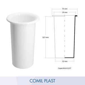 Hot Selling European Style Cemetery <b>Memorial</b> <b>Vase</b> Headstone Gravestone Glower Holder Plastic COMIL PLAST Model V612 Custom - Product Image 4