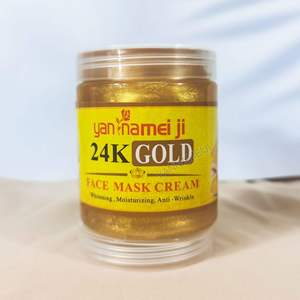Crema Viso e Mani OEM Naturale con Collagene e Oro 24K, Sbiancante, Anti-Età, Illuminante, Formato da Viaggio, Maschera per la Cura <span class=keywords><strong>della</strong></span> Pelle - Product Image 3