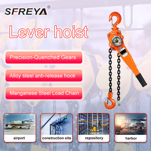 Alat Pengangkat Tuas Baja Mangan HSHVA Manual Kelas Industri SFREYA S3025 Panjang 3m Dapat Disesuaikan OEM - Product Image 2