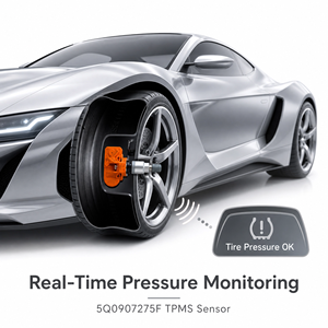 Capteur de pression des pneus TPMS 5Q0907275F 433 MHz pour VW Golf Tiguan Passat pour Audi A3 A4 A6 Q7 pour Porsche Système de surveillance des pneus - Product Image 5