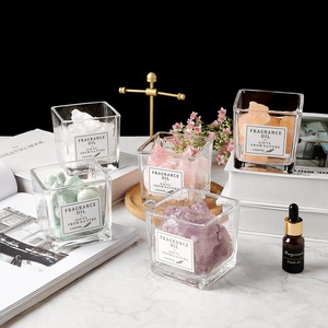 Juego de <span class=keywords><strong>regalo</strong></span> de vela perfumada de piedra natural curativa de cristal Vela de Navidad de aromaterapia <span class=keywords><strong>con</strong></span> cristales en el interior - Product Image 5