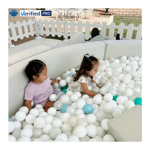 Balles souples creuses en plastique PE sans BPA, résistantes <span class=keywords><strong>à</strong></span> l'écrasement, couleurs vives, jouet de bain pour bébé, pour utilisation en <span class=keywords><strong>piscine</strong></span> pour enfants - Product Image 1